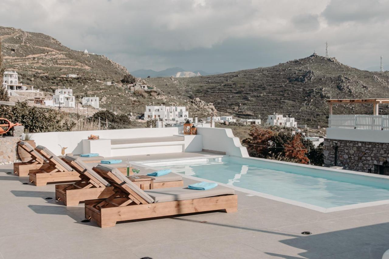 Villa Of Roses In Naxos - Private Villa With Pool Naxos City Zewnętrze zdjęcie