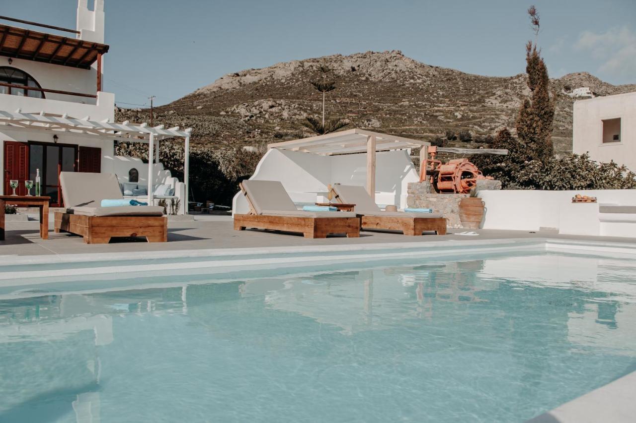 Villa Of Roses In Naxos - Private Villa With Pool Naxos City Zewnętrze zdjęcie