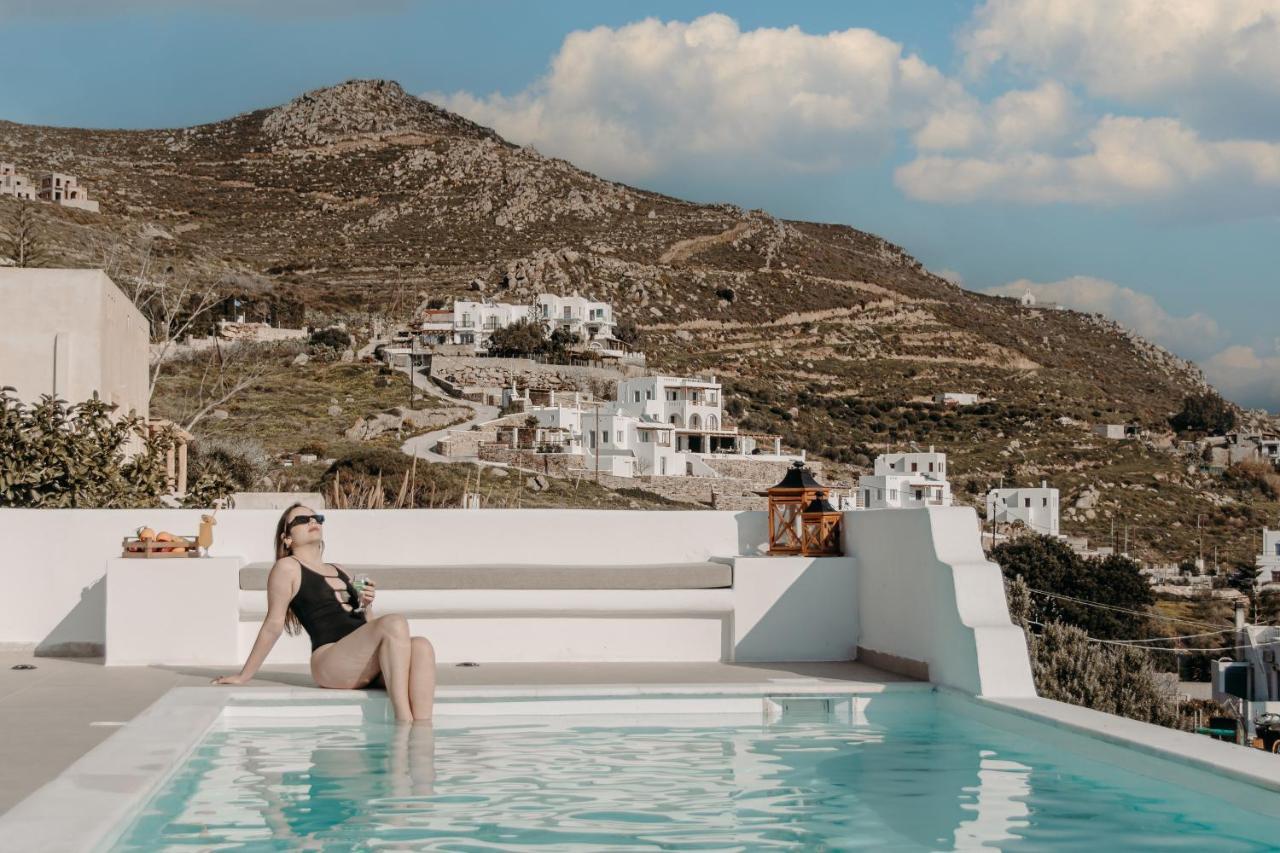 Villa Of Roses In Naxos - Private Villa With Pool Naxos City Zewnętrze zdjęcie