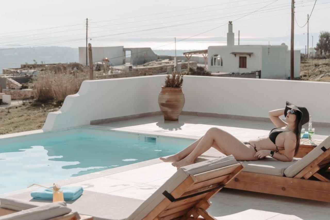 Villa Of Roses In Naxos - Private Villa With Pool Naxos City Zewnętrze zdjęcie
