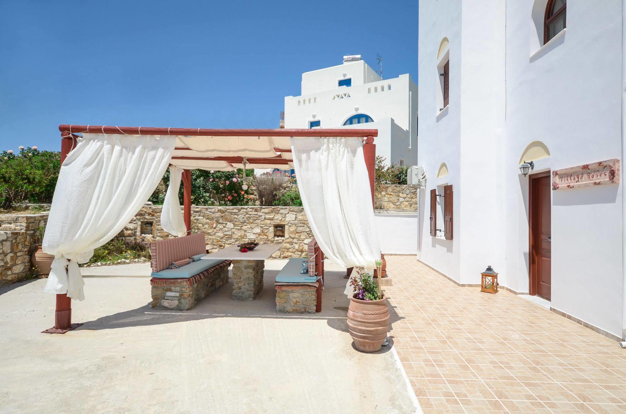 Villa Of Roses In Naxos - Private Villa With Pool Naxos City Zewnętrze zdjęcie