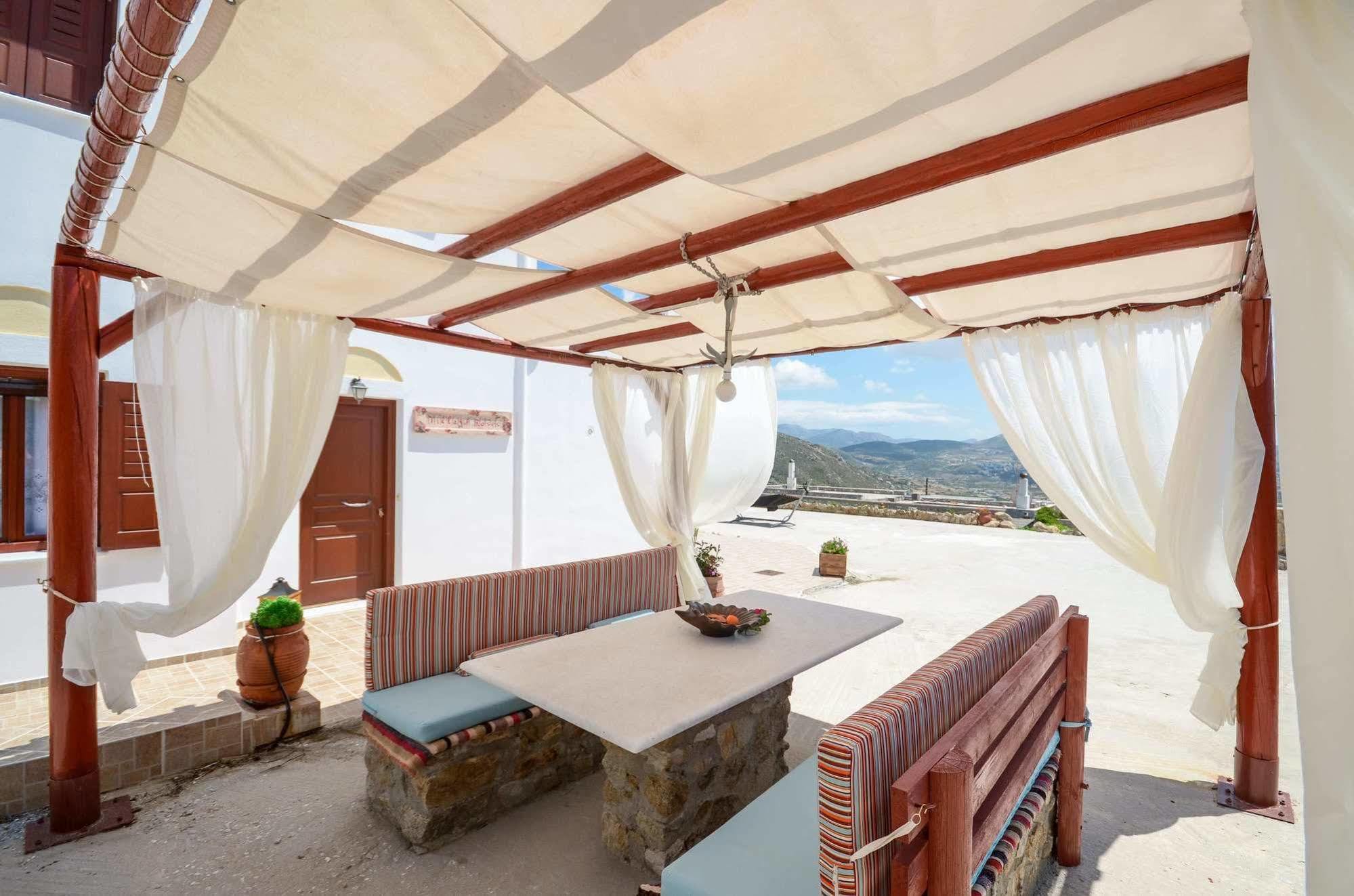 Villa Of Roses In Naxos - Private Villa With Pool Naxos City Zewnętrze zdjęcie